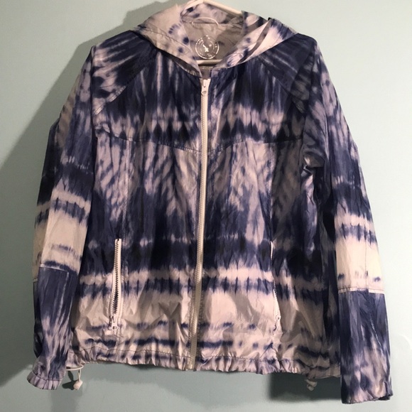 American Eagle Outfitters Jackets & Blazers - American Eagle Tie Dye Spring Jacket
